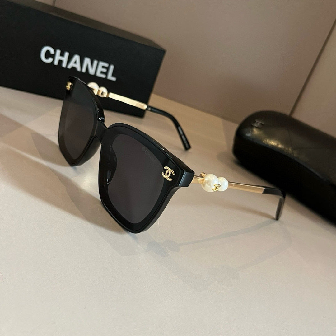 Chanel Oversized Brown Lens Sunglasses for Men & Women - 415269 - detail image 3