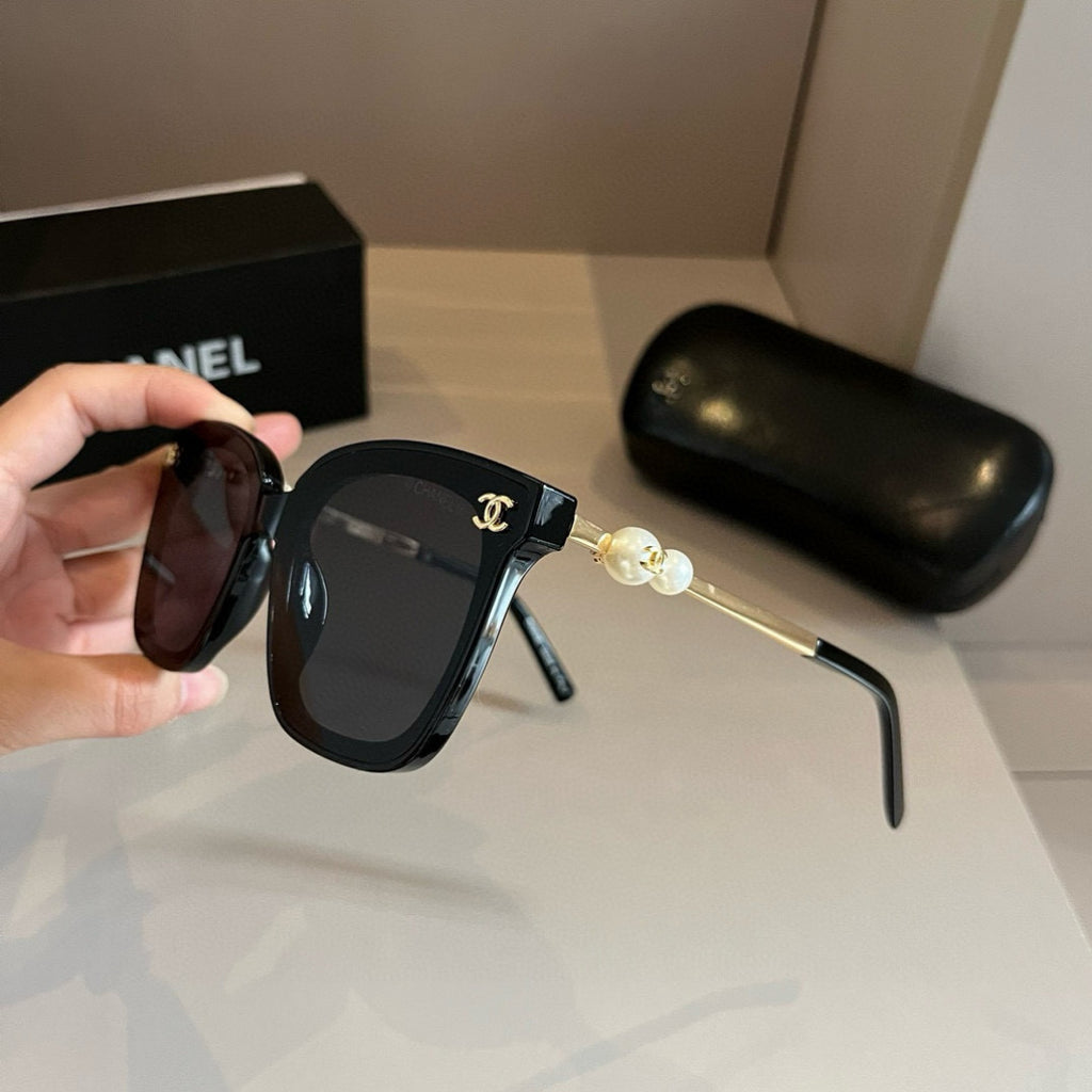 Chanel Oversized Brown Lens Sunglasses for Men & Women - 415269 - detail image 4