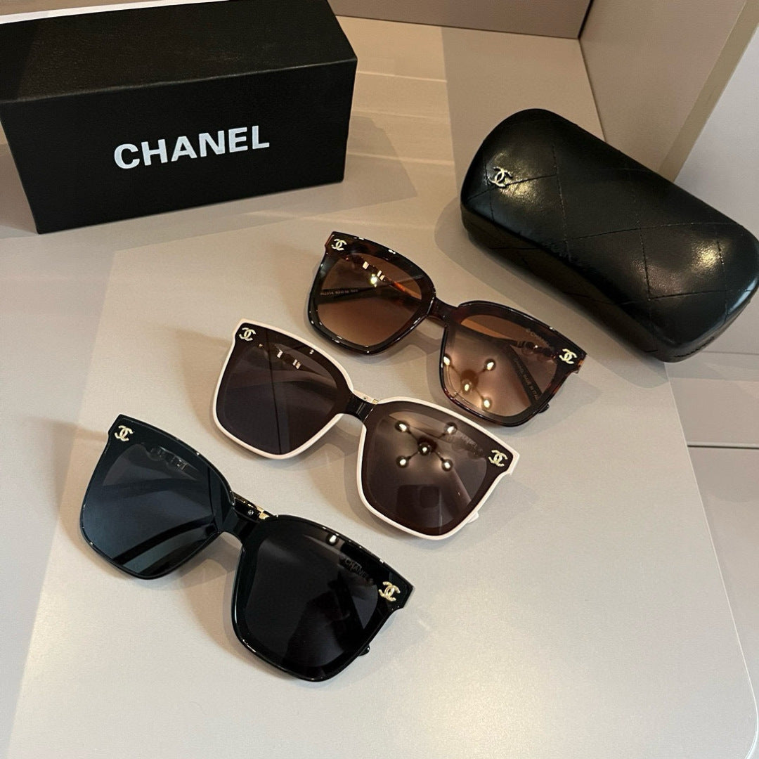 Chanel Oversized Brown Lens Sunglasses for Men & Women - 415270 - detail image 11