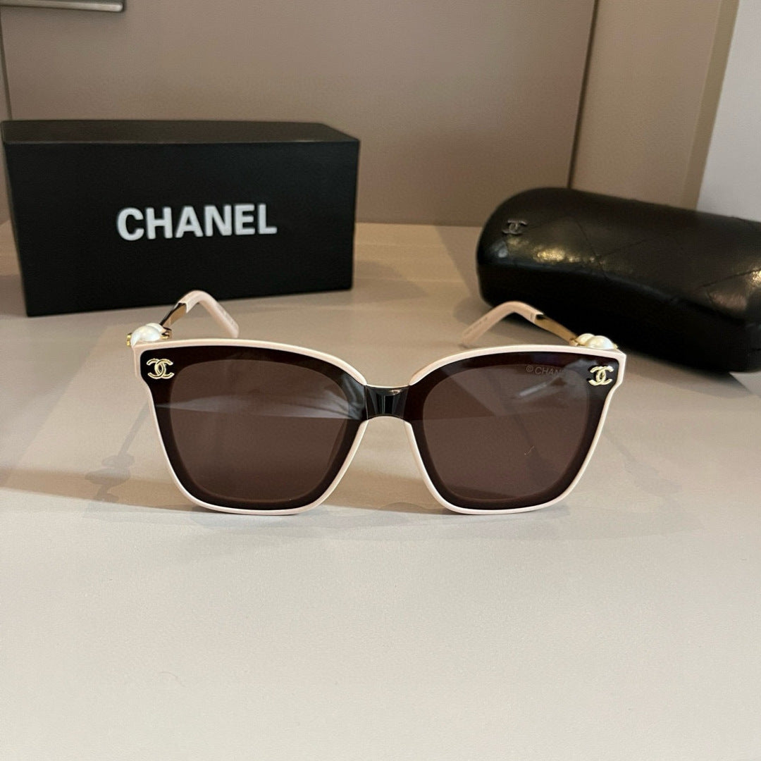 Chanel Oversized Brown Lens Sunglasses for Men & Women - 415270 - detail image 2