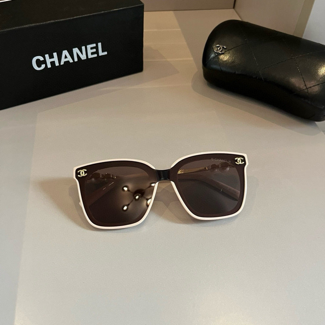 Chanel Oversized Brown Lens Sunglasses for Men & Women - 415270 - detail image 6