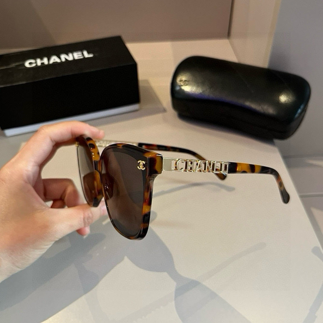 Chanel Oversized Brown Lens Sunglasses for Men & Women - 398517 - detail image 5