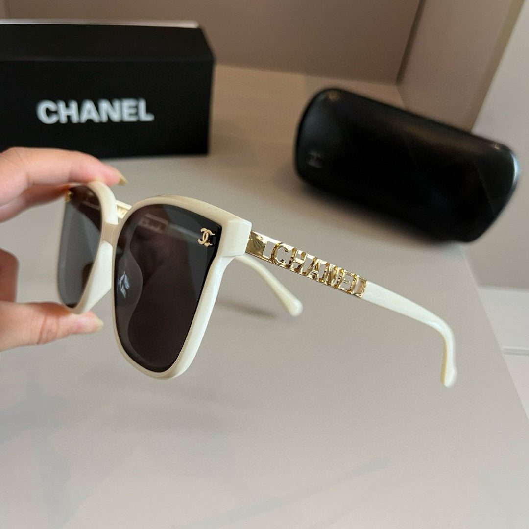 Chanel Oversized Silver Lens Sunglasses for Men & Women - 398518 - detail image 8