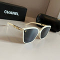 Chanel Oversized Silver Lens Sunglasses for Men & Women - 398518