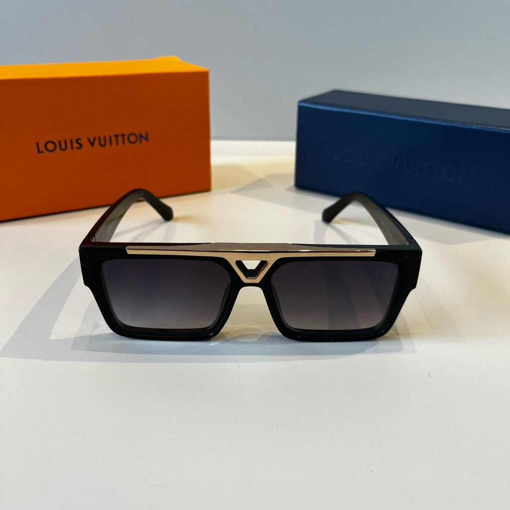 Louis Vuitton Metal Aviator Black Lens Sunglasses for Men & Women - 866882 - detail image 2