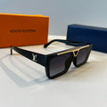 Louis Vuitton Metal Aviator Black Lens Sunglasses for Men & Women - 866882