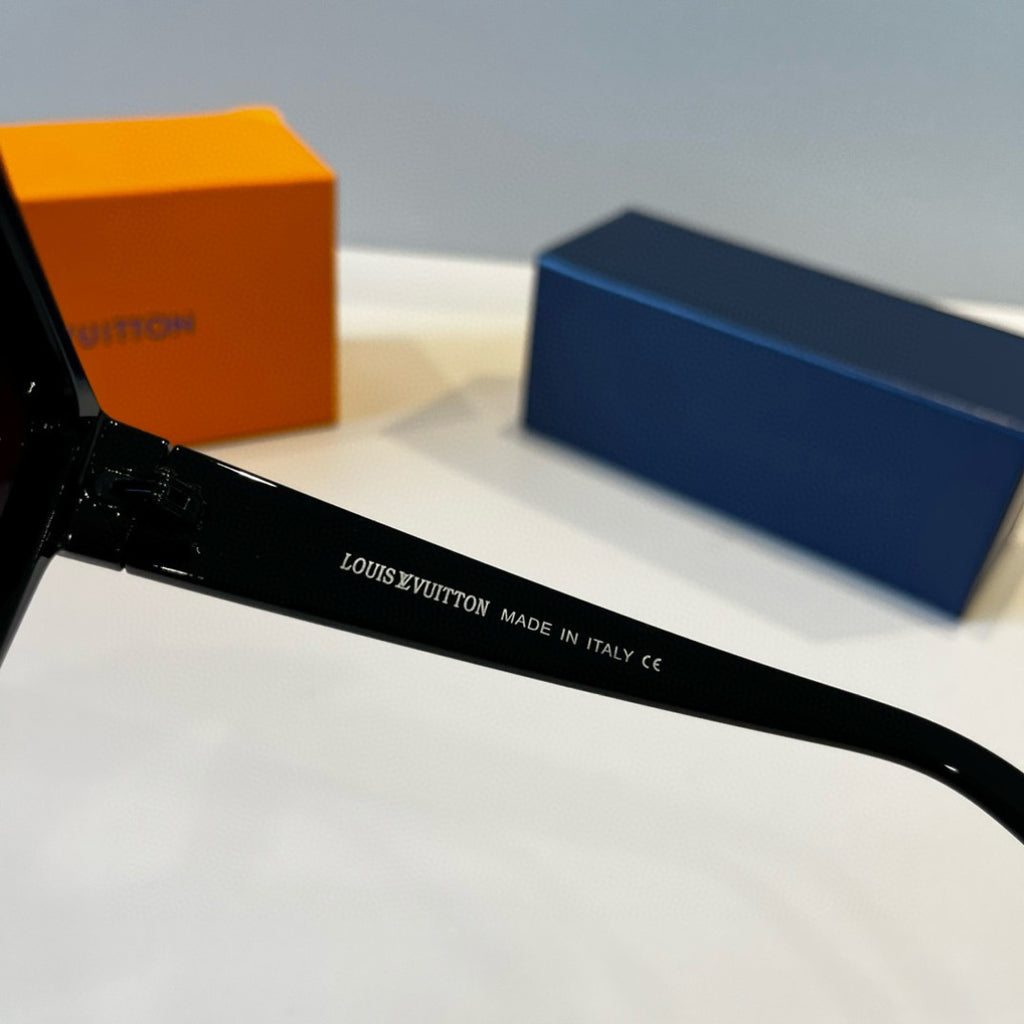 Louis Vuitton Metal Aviator Black Lens Sunglasses for Men & Women - 866882 - detail image 8