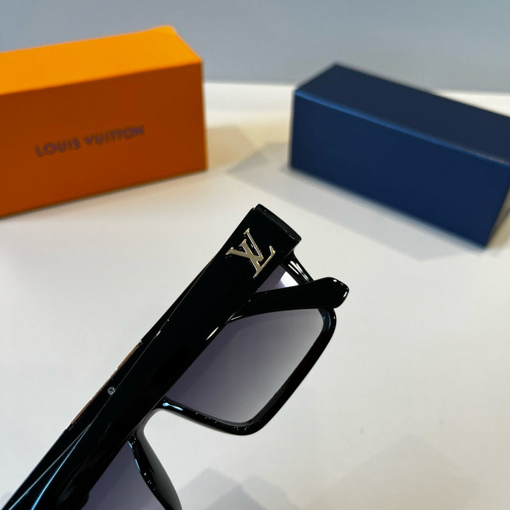 Louis Vuitton Metal Aviator Black Lens Sunglasses for Men & Women - 866882 - detail image 7