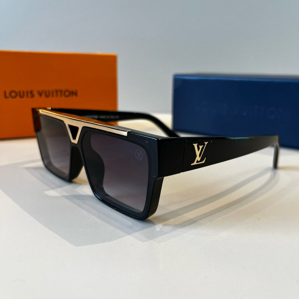 Louis Vuitton Metal Aviator Black Lens Sunglasses for Men & Women - 866882 - detail image 3