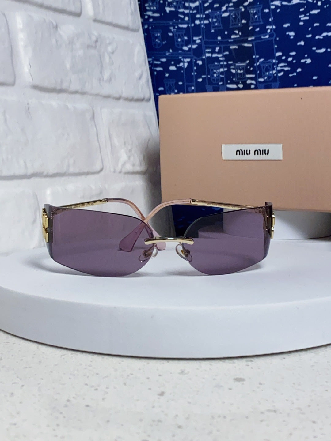 Miu Miu A51S Fashion Silver Lens Sunglasses for Men & Women - 416231 - detail image 2