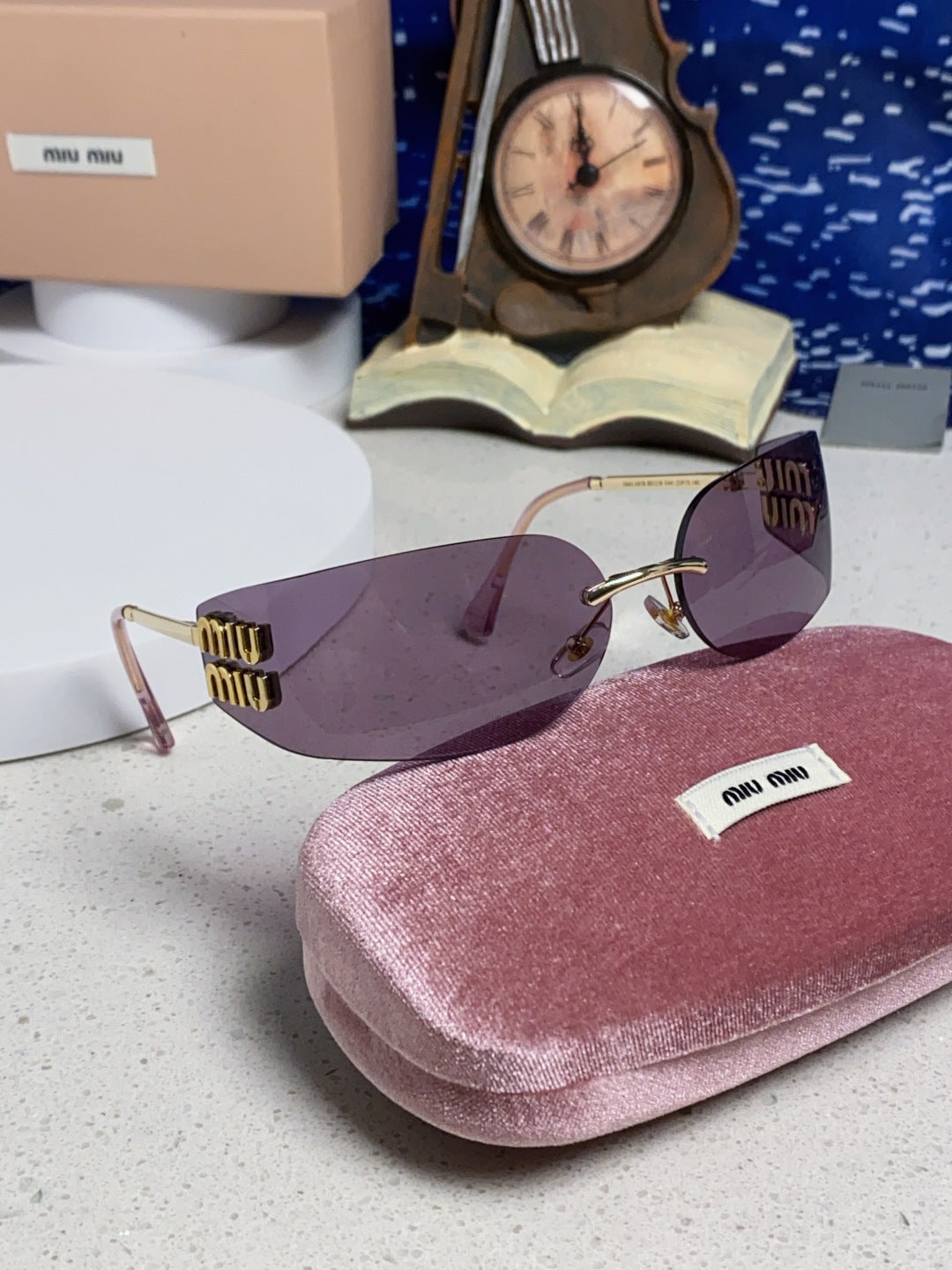 Miu Miu A51S Fashion Silver Lens Sunglasses for Men & Women - 416231 - detail image 10