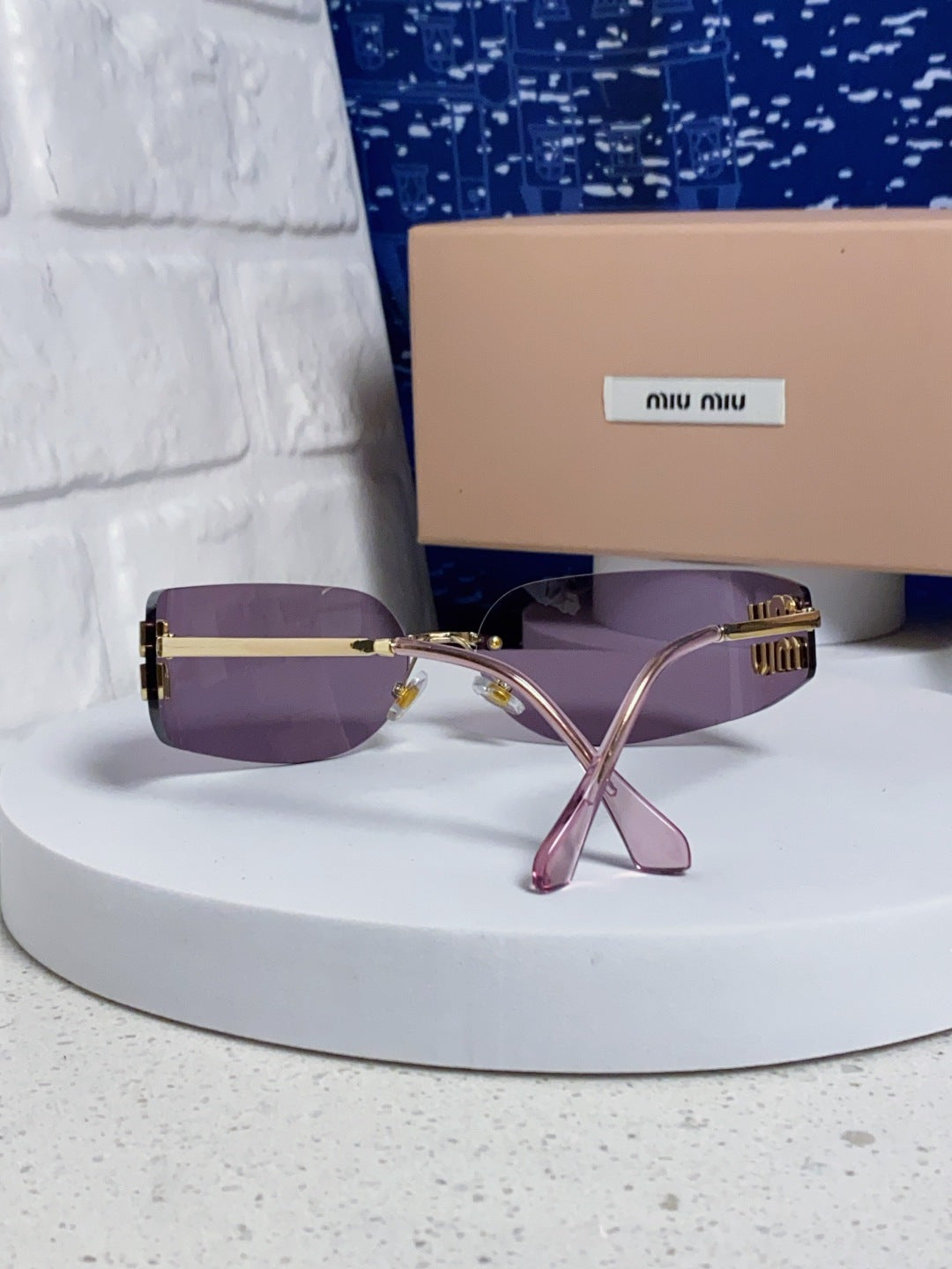 Miu Miu A51S Fashion Silver Lens Sunglasses for Men & Women - detail image 3