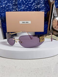 Miu Miu A51S Fashion Silver Lens Sunglasses for Men & Women - 416231