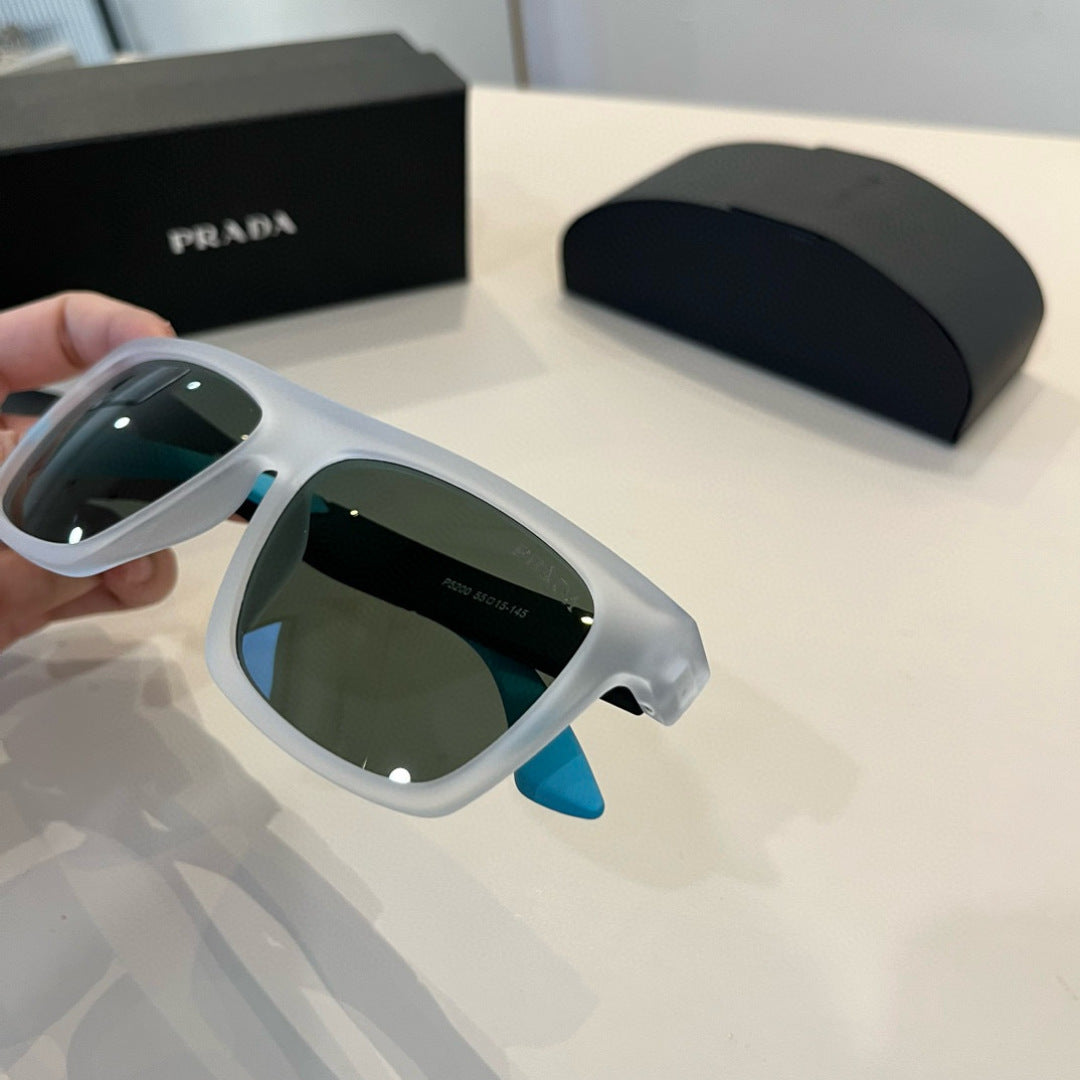 Prada Polarized Fashion Silver Lens Sunglasses for Men - 449350 - detail image 6