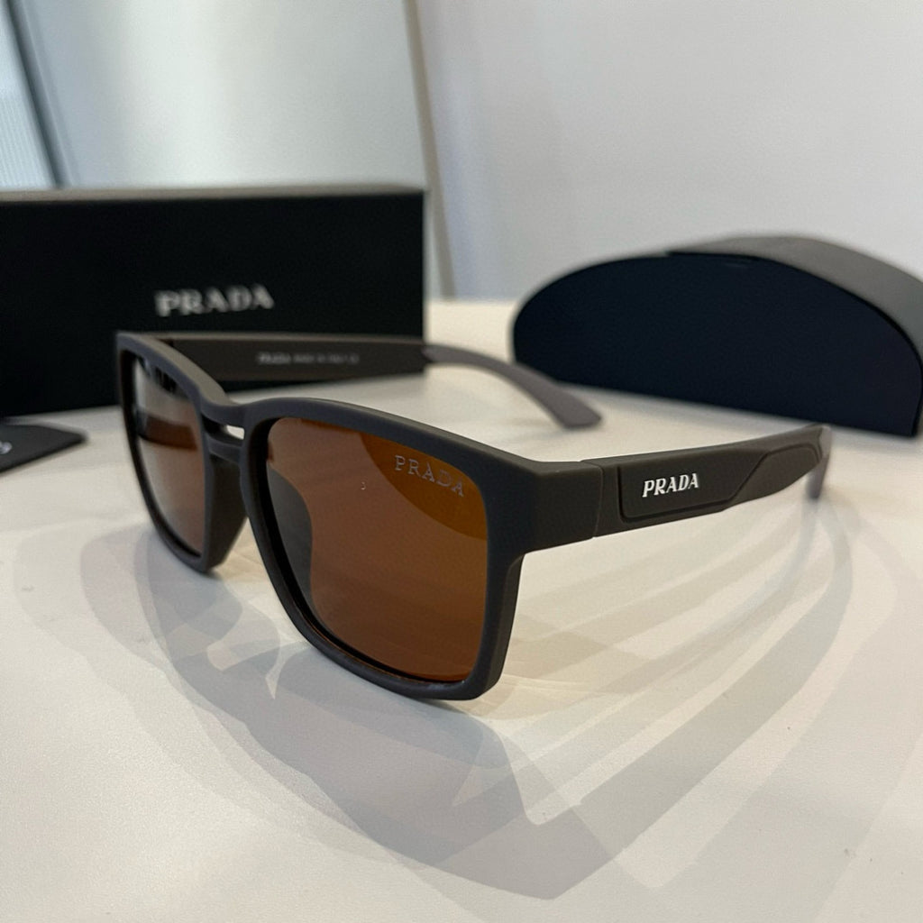 Prada Polarized Fashion Black Lens Sunglasses for Men - 449351 - detail image 3
