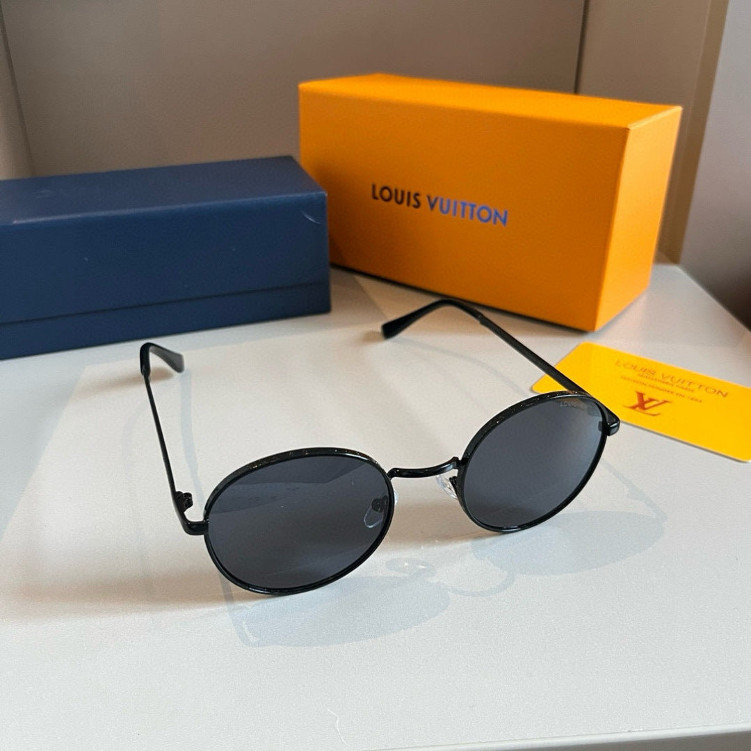 Louis Vuitton Metal Fashion Silver Lens Sunglasses for Men & Women