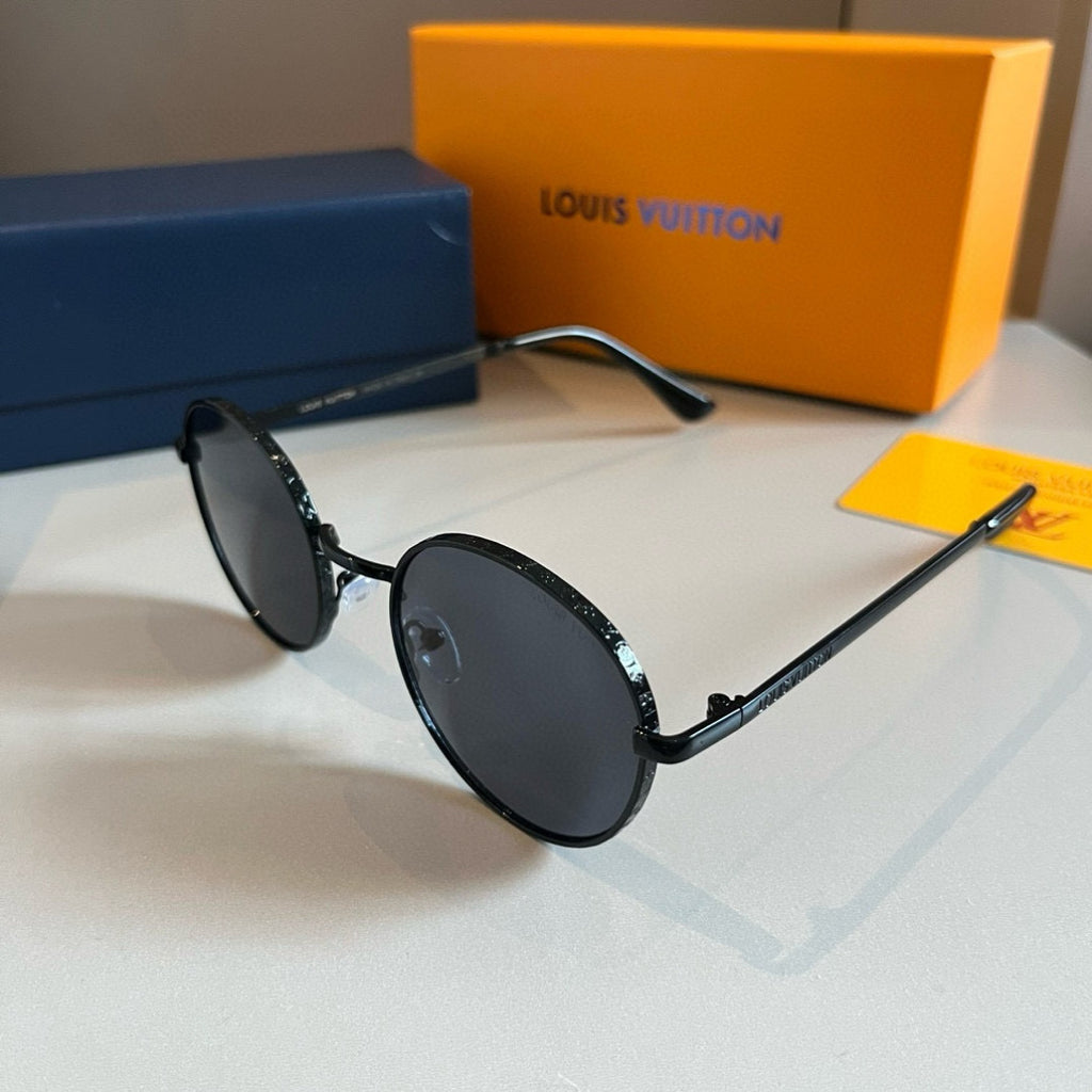 Louis Vuitton Metal Fashion Silver Lens Sunglasses for Men & Women - detail image 3