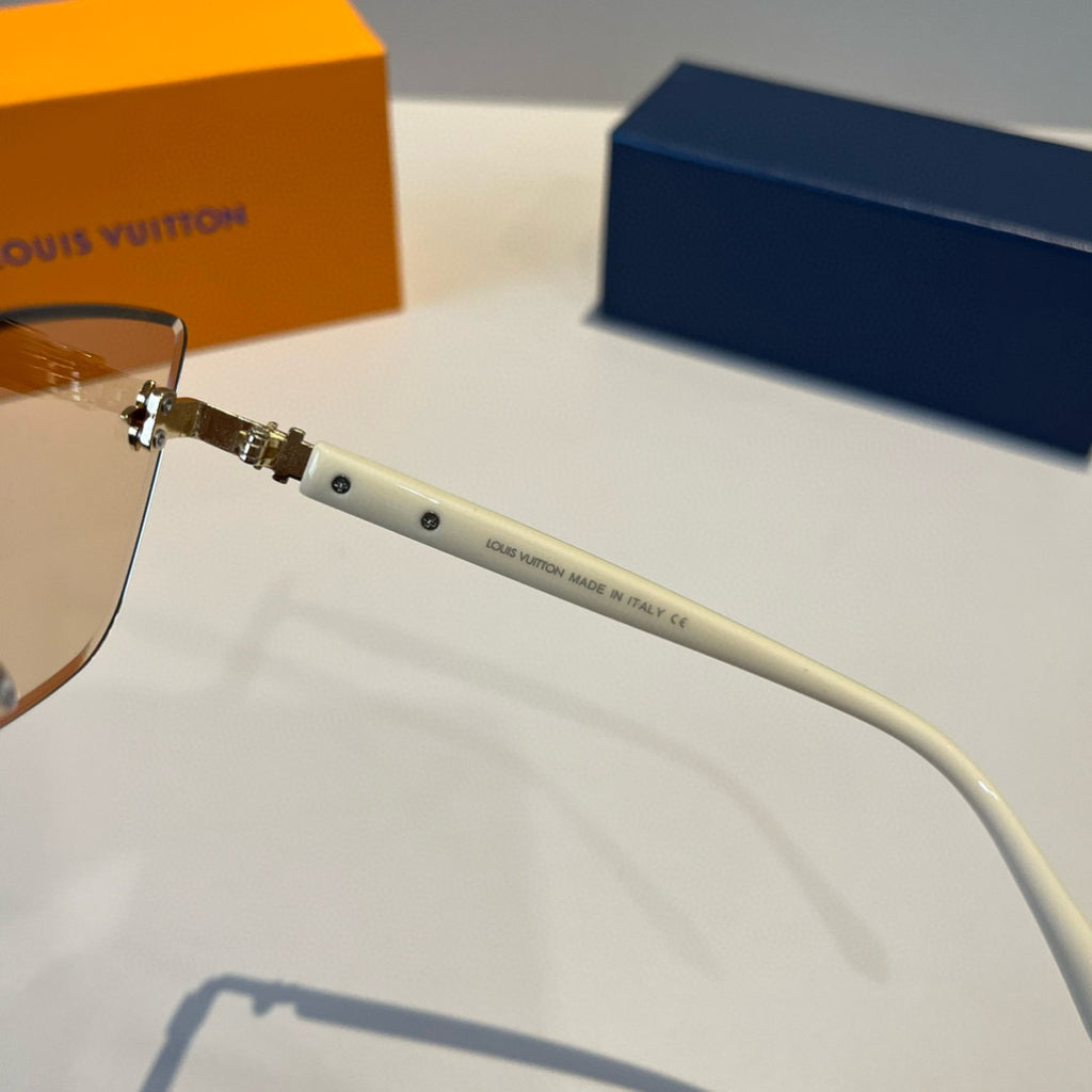 Louis Vuitton Fashion Gold Lens Sunglasses for Men & Women - 381789 - detail image 9