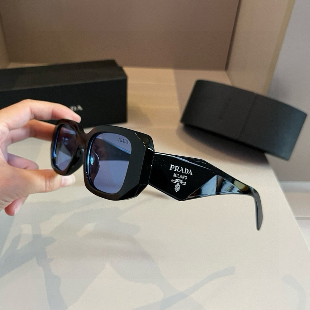 Prada SPR17WF Fashion Blue Lens Sunglasses for Men & Women - detail image 4
