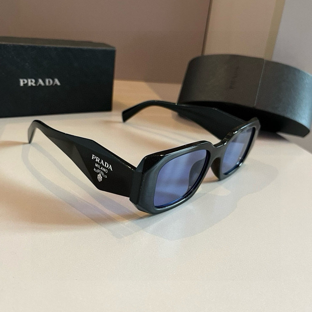 Prada SPR17WF Fashion Blue Lens Sunglasses for Men & Women - 449383