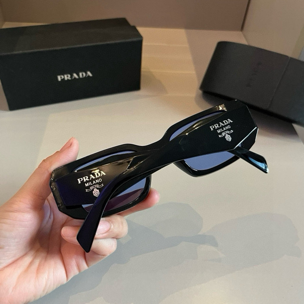 Prada SPR17WF Fashion Blue Lens Sunglasses for Men & Women - detail image 6