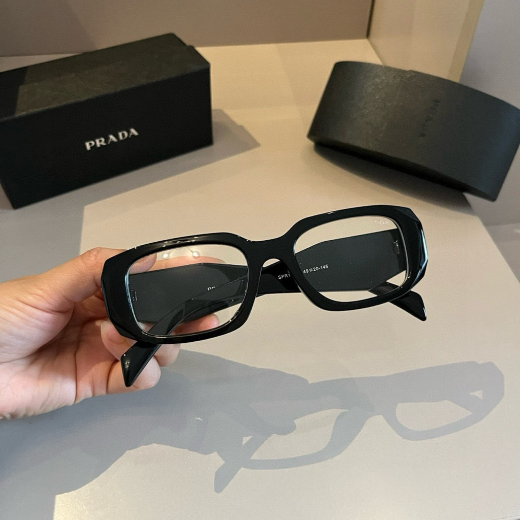 Prada SPR17WF Fashion Silver Lens Sunglasses for Men & Women - detail image 5