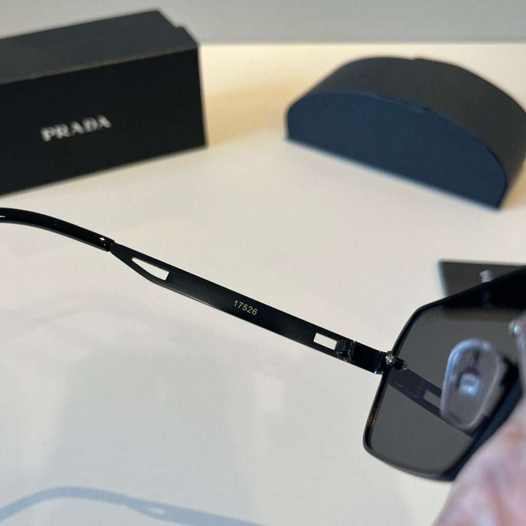 Prada Polarized Fashion Black Lens Sunglasses for Men - 432062 - detail image 10