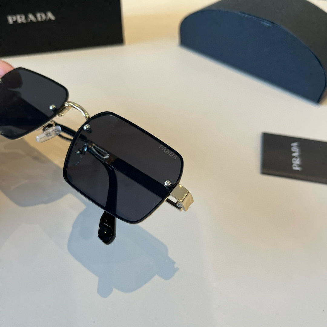 Prada Polarized Fashion Silver Lens Sunglasses for Men - 465565 - detail image 6