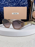 Miu Miu Cat-Eye Gray Lens Sunglasses for Women - 358686
