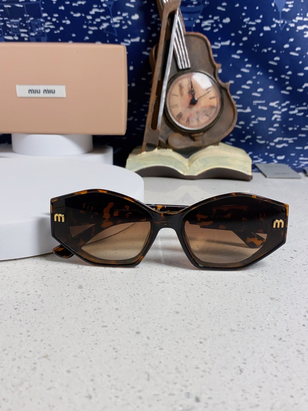 Miu Miu Cat-Eye Brown Lens Sunglasses for Women - 358689 - detail image 9