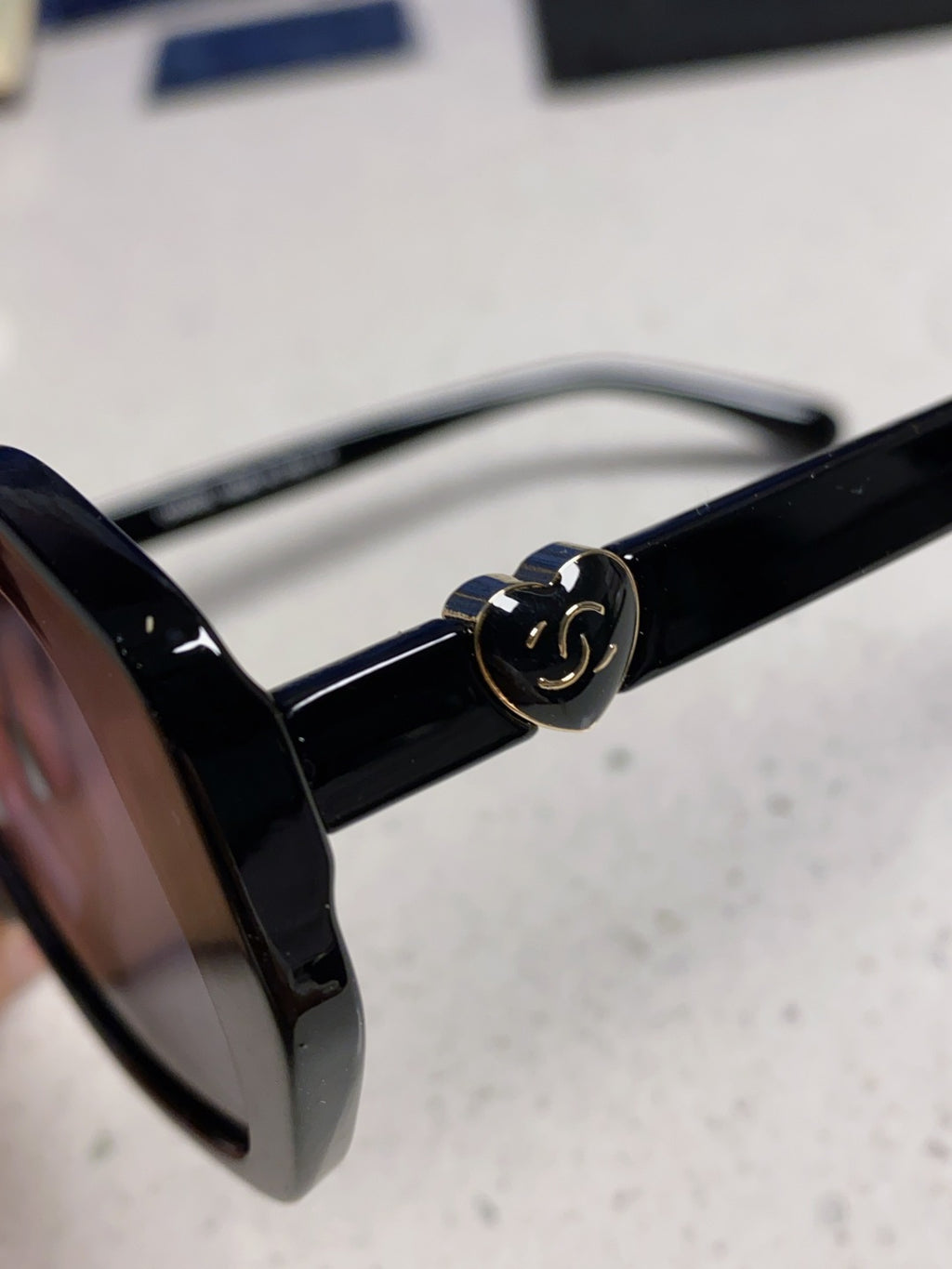 Chanel Round Gray Lens Sunglasses for Men & Women - detail image 7