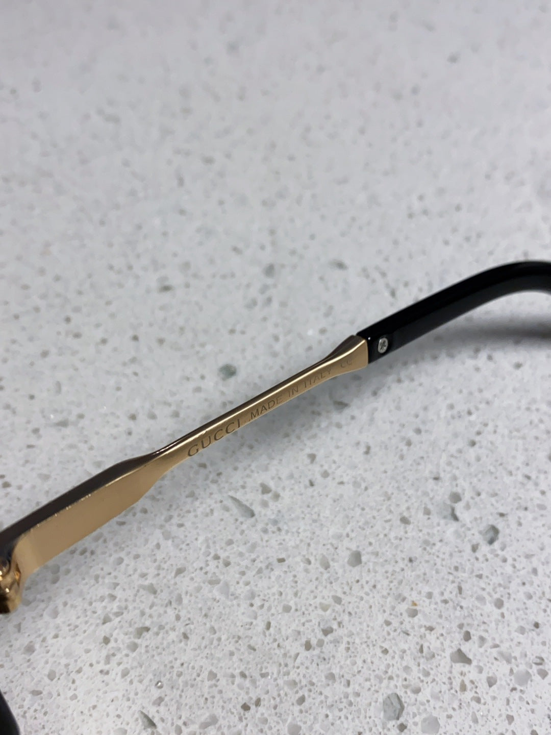 Gucci Metal Aviator Black Lens Sunglasses for Men & Women - 357766 - detail image 8
