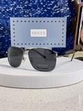 Gucci Polarized Aviator Black Lens Sunglasses for Men - 132287