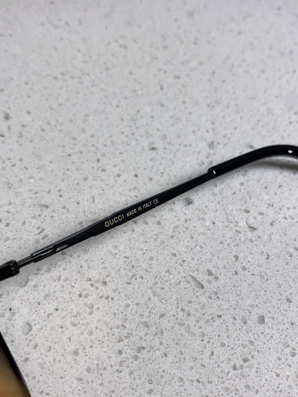 Gucci Polarized Aviator Black Lens Sunglasses for Men - detail image 8