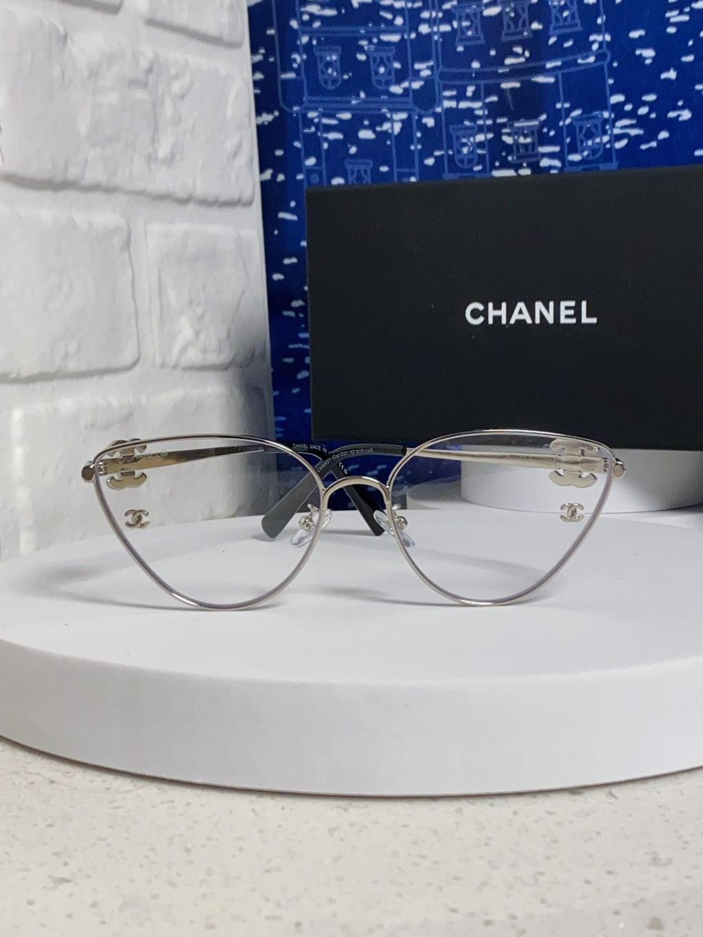 Chanel Metal Aviator Silver Lens Sunglasses for Men & Women - 132379 - detail image 2