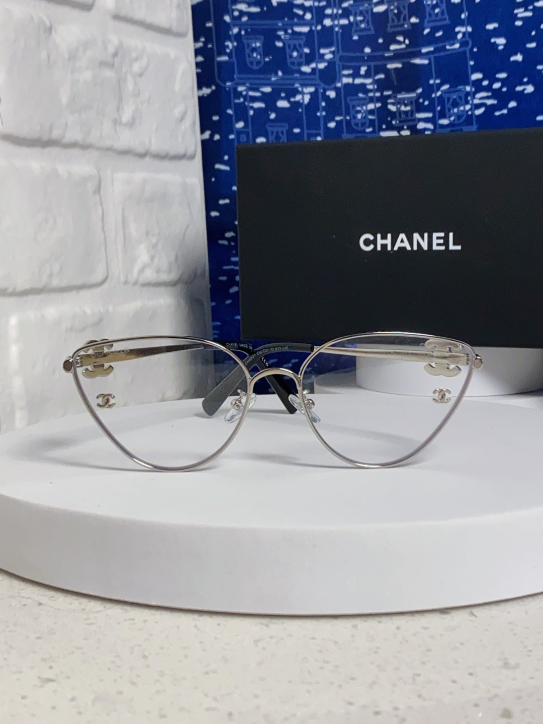 Chanel Metal Aviator Silver Lens Sunglasses for Men & Women - 132379 - detail image 2