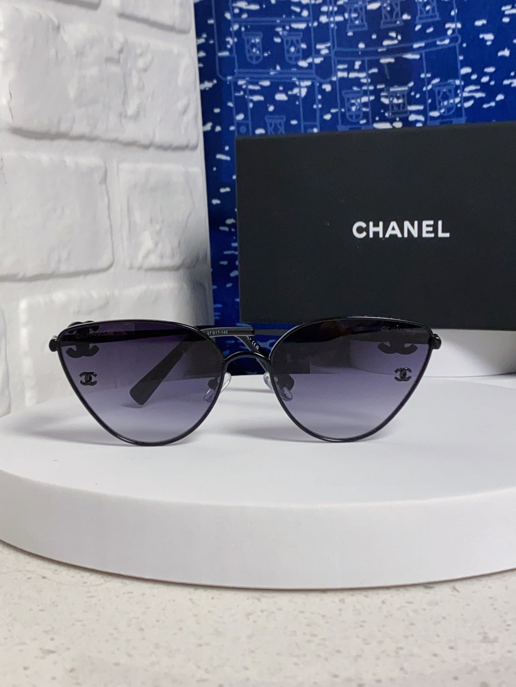 Chanel Metal Aviator Silver Lens Sunglasses for Men & Women - 132382 - detail image 2