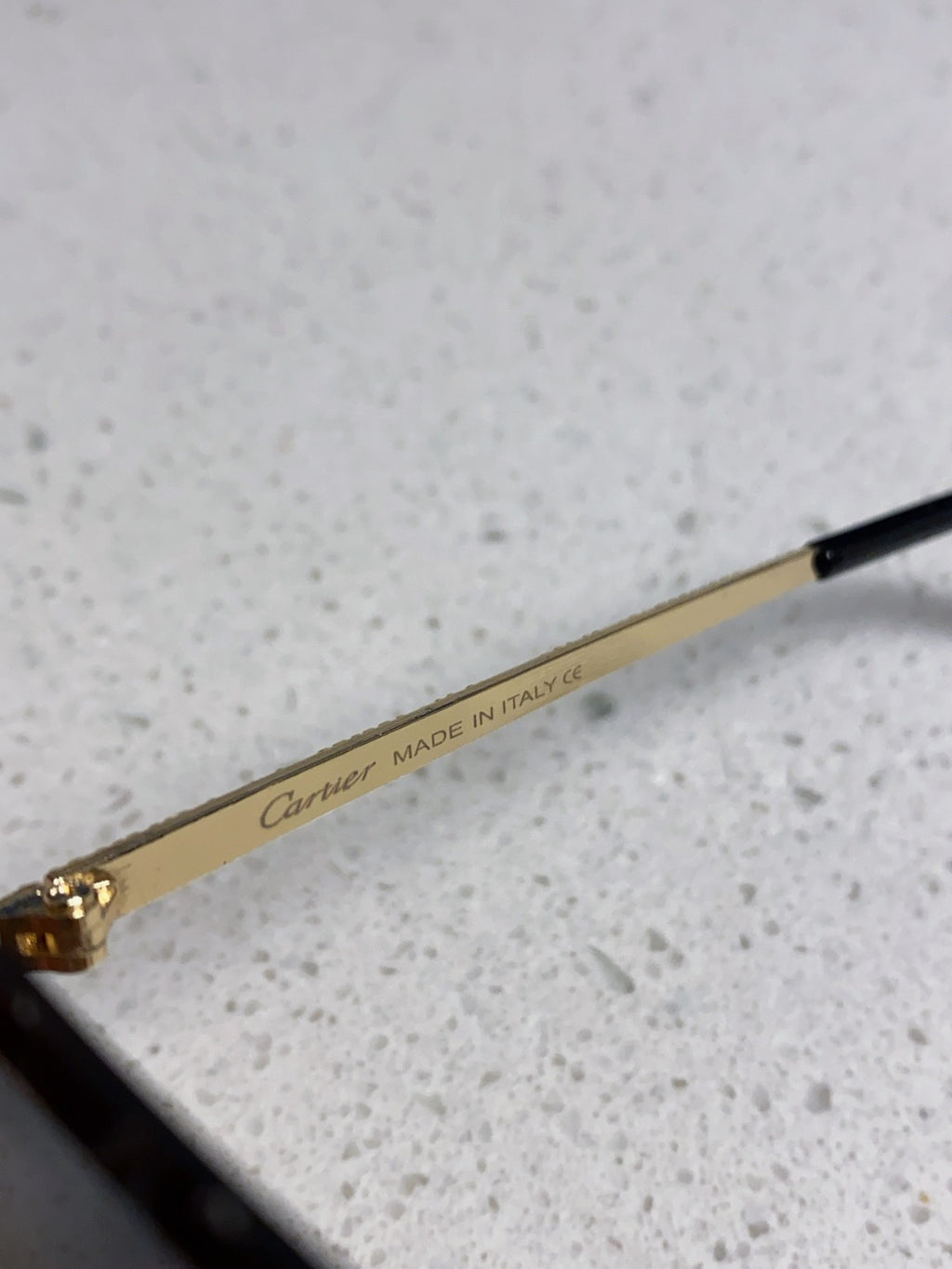 Cartier Lightweight Metal Rimless Silver Lens Sunglasses for Men & Wo - 132558 - detail image 8