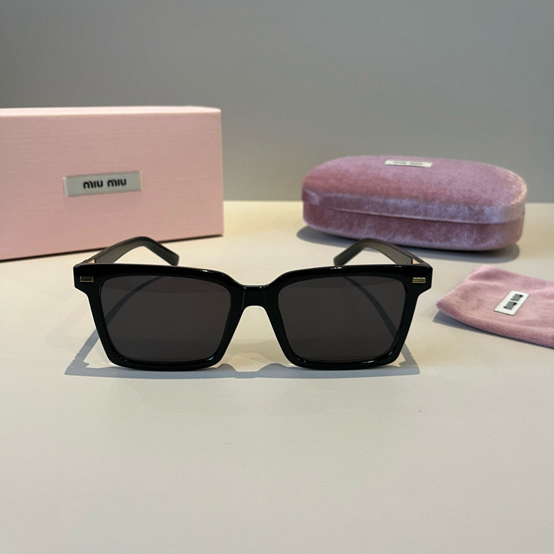Miu Miu SMUO7S Square Black Lens Sunglasses for Men & Women - 449678 - detail image 2