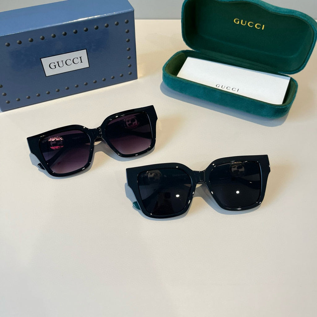 Gucci Oversized Black Lens Sunglasses for Men & Women - 486344 - detail image 11