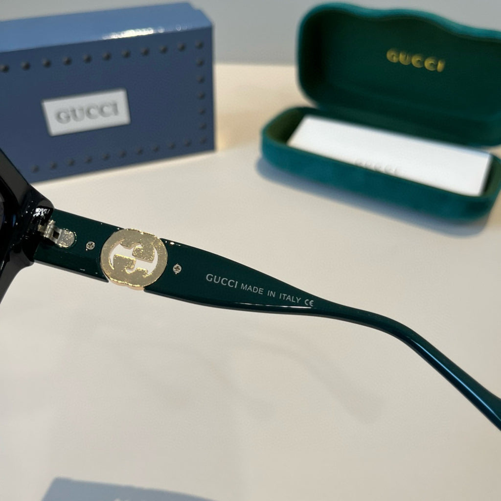 Gucci Oversized Black Lens Sunglasses for Men & Women - 448858 - detail image 10