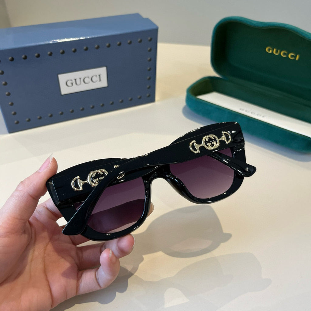 Gucci Fashion Black Lens Sunglasses for Men & Women - 997678 - detail image 5