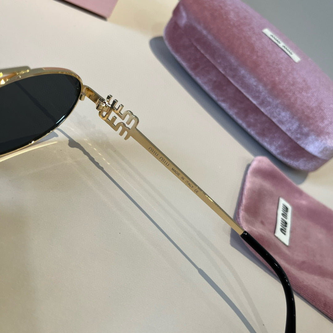 Miu Miu Metal Fashion Red Lens Sunglasses for Men & Women - 382978 - detail image 9