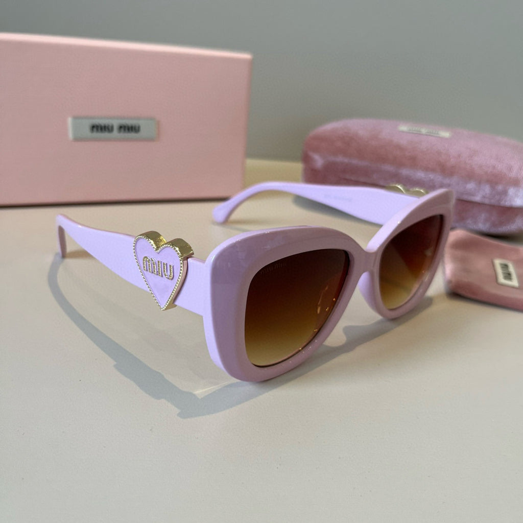Miu Miu Fashion Red Lens Sunglasses for Men & Women - 449757