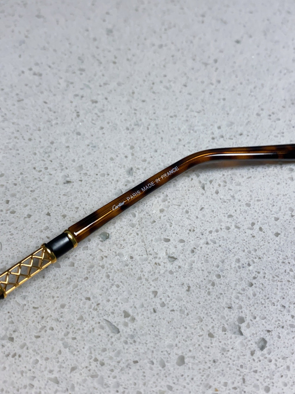 Cartier Lightweight Rimless Brown Lens Sunglasses for Men & Women - 382739 - detail image 12