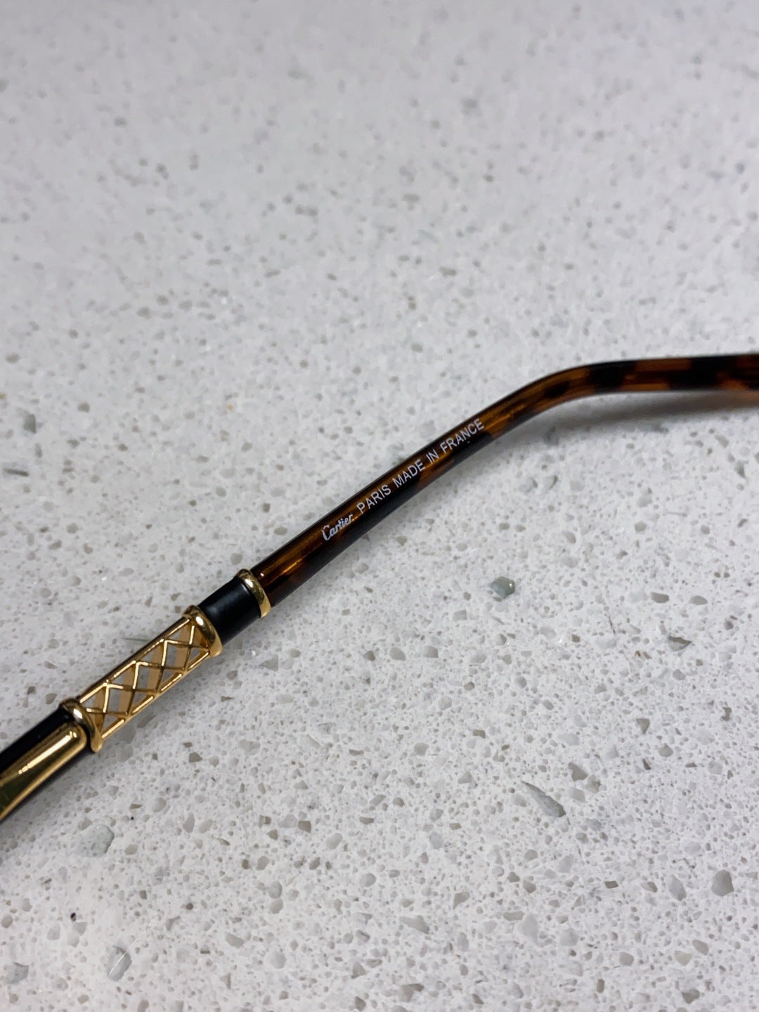 Cartier Lightweight Rimless Brown Lens Sunglasses for Men & Women - 382739 - detail image 8