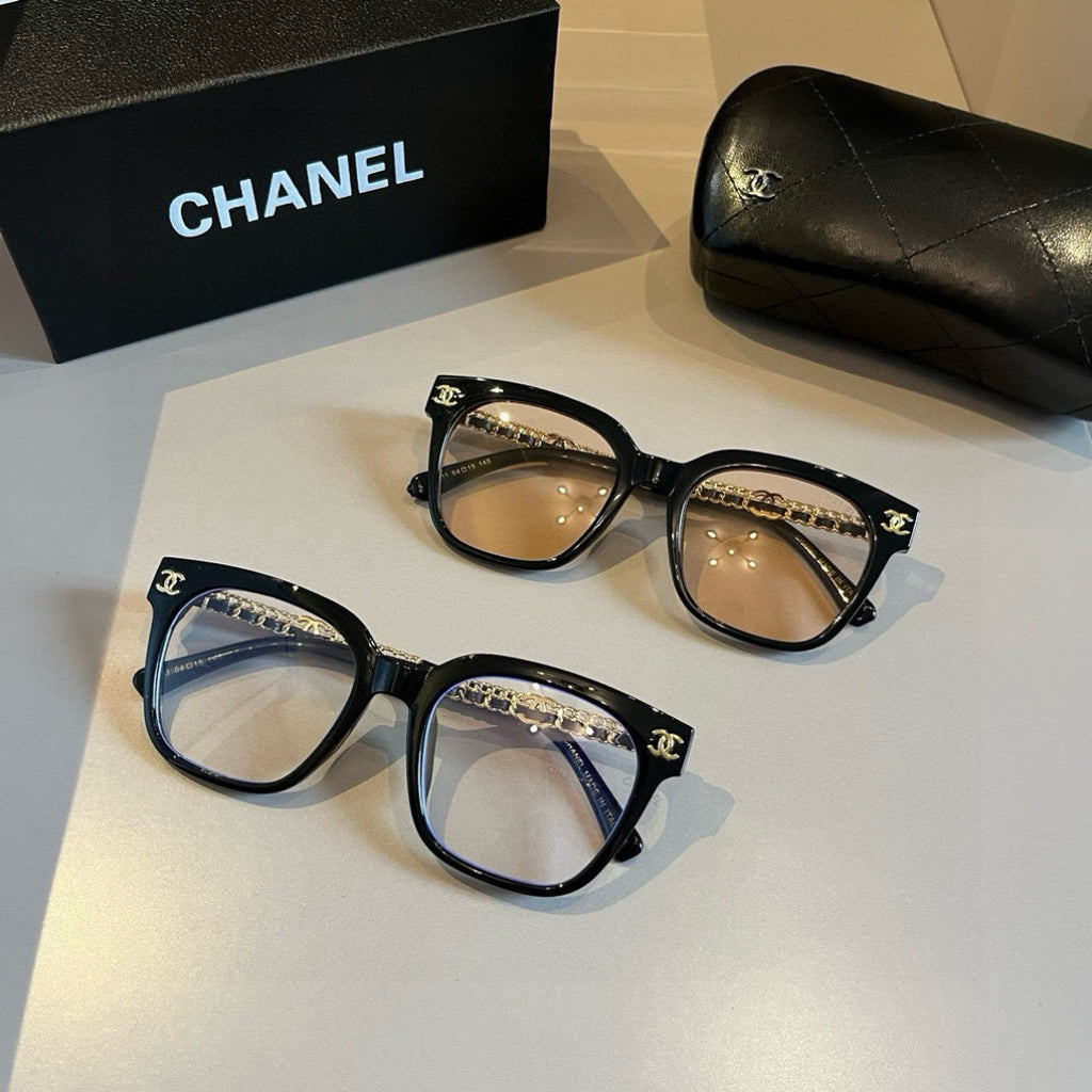 Chanel Square Gold Lens Sunglasses for Men & Women - 382276 - detail image 10