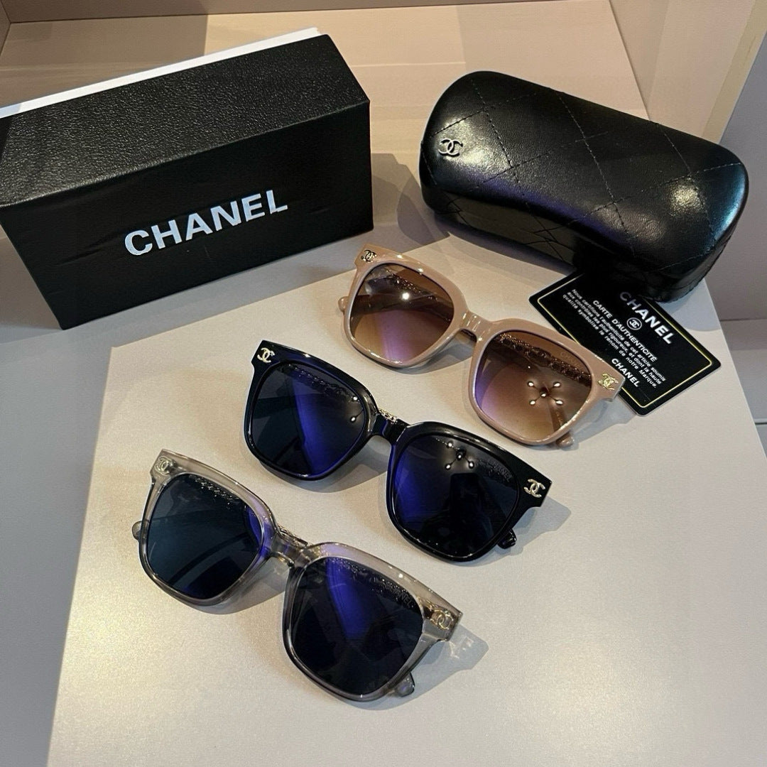 Chanel Square Gold Lens Sunglasses for Men & Women - 382277 - detail image 9