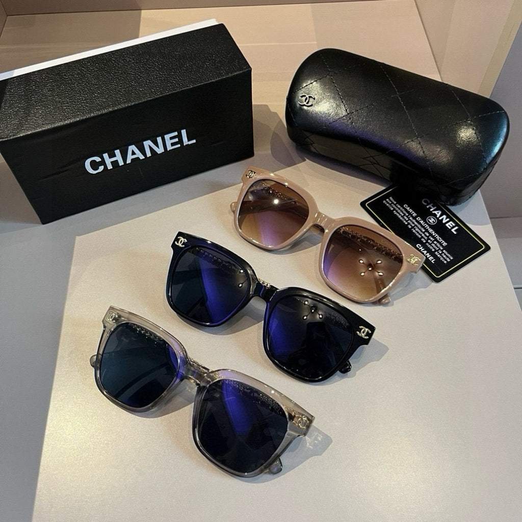Chanel Square Black Lens Sunglasses for Men & Women - 382278 - detail image 9