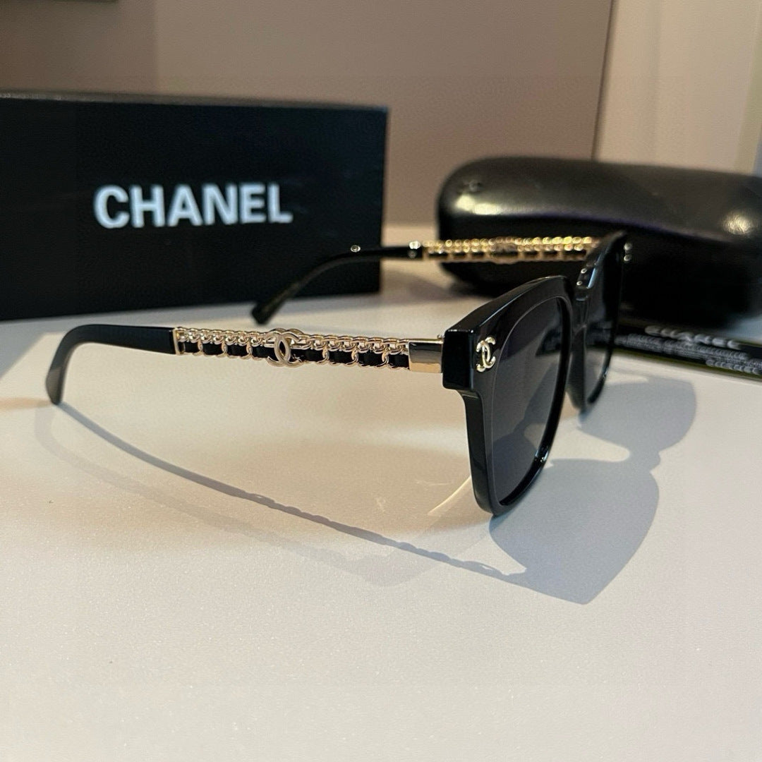 Chanel Square Black Lens Sunglasses for Men & Women - 382278 - detail image 2
